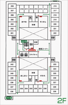 2階平面図